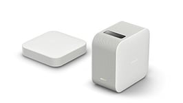 Sony LSPX-P1 720p HD Ready Ultra Short Throw Portable Projector, SRXD Laser Technology, Battery Powered-White