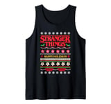 Stranger Things Demogorgon Ugly Christmas Jumper Tank Top