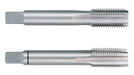 Ruko HSS Hand Tap Set, DIN 2181, Ground, Bright Finish, MF 27 x 2.00 mm Nominal Thread Size, 90.0 mm Length, 2 Pieces, R235271