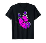 Butterfly Art Garden Beautiful Butterflies. Purple & Cute T-Shirt