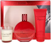 Passion by Michael Buble Women Set:EDP+Candle+Hand & Body Lotion 3.4+2.5+3.4 New