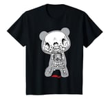 Youth Gloomy Bear Naughty Grizzly Skeleton Anime Manga Kids T-Shirt