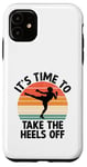 Coque pour iPhone 11 It's Time To Take The Heels Of Kickboxing Kickboxer