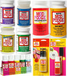 Mod Podge Glue Sealer Varnish In Mat Gloss Satin Outdoor Sparkle Glitter Finish