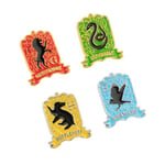 Grupo Erik - Pack de 4 Pins Harry Potter | Goodies Gryffondor, Serdaigle, Serpentard, Poufsouffle