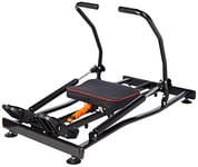 FFitness Rameur Rowing Machine Professionnel Entraînement À La Maison Gym Résistance Hydraulique Fitness Cardio Total Body Trainer Crunch FLMD412N