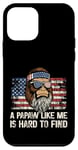 Coque pour iPhone 12 mini Papaw Big Foot Drapeau américain drôle difficile à trouver Sasquatch