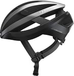 ABUS Viantor Casque de Route - Casque de vélo Sport pour Débutants - Unisexe - Gris Foncé, taille M