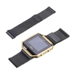 Fitbit Blaze laadukas Milanese ranneke - Musta koko S