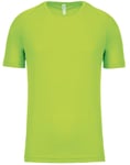 T-Shirt Sport - Running - Homme - Pa438 - Vert Lime