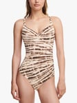 Chantelle Emblem Underwired Swimsuit, Python Print