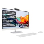 HP 27” All-in-One Desktop PC | AMD Ryzen 7-7730U Processor | 8 GB RAM | 512 GB SSD | AMD Radeon Graphics | FHD IPS Display | Windows 11 Home | Dual Speakers | Shell White 27-cr0031na