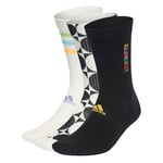 ADIDAS IJ5435 3PP SO PRIDE RM Socks Unisex Adult off white/black/MULTICOLOR Size M