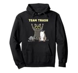 Street Cats Raccoon Opossum Rat Team Trash Funny Animal Pullover Hoodie