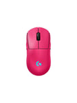 Logitech G PRO 2 LIGHTSPEED - Gaming mus - Optisk - 8 - Rosa