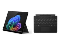 Microsoft - Pack Surface Pro, Copilot+ PC (Ecran Tactile 13”, Snapdragon X Plus, 16Go RAM, SSD 512Go - Noir) + Clavier Surface Pro AZERTY - Noir