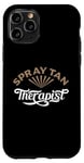 Coque pour iPhone 11 Pro Spray Tanning Tech Oil Spray Tan Solution Tan Artist