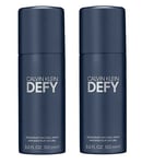 Calvin Klein - 2 x Defy Deodorant spray 150 ml