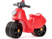 Falk Ride-On Scooter Strada Scooter Rød Silent Dekk Fra 1 År