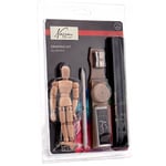 Nassau Fine Art Modellfigur Manikin Skiss-set