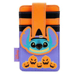 Official Loungefly Purse Glow Disney Lilo & Stitch Cardholder Wallet - Halloween