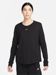 Nike Sportswear Premium Essentials Long-Sleeve T-Shirt - Black