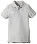 Nike Team Core T-Shirt Mixte Enfant, Grey Heather/White, FR : XS (Taille Fabricant : XS)
