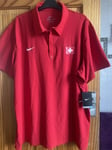 Nike Roger Federer RF 2012 Swiss Davis Cup Men's Tennis Polo Shirt New XXL