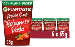 Plantastic Protein Boost Bolognese Pasta in a Rich Tomato Sauce, 100% Plant-Bas