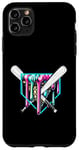 iPhone 11 Pro Max Baseball Home Plate Drip 2 Ice-Cream for Softball Case