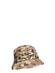 Tarlo Camo Bucket Hat Khaki Wood Wood