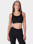 Sweaty Betty Power Pro Racerback Running Sports Bra, Black