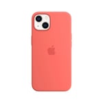 iPhone 13 mini Silicone Case with MagSafe - Pink Pomelo