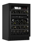 Innbyggbart vinskap - WineCave 700 50D All Black