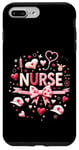 Coque pour iPhone 7 Plus/8 Plus Adorable Nurse Design with Hearts and Stitch Details