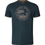 Härkila Moose S/S T-Shirt Dark Navy