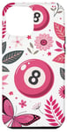 iPhone 12 Pro Max Retro Pink Lucky Disco 8 Ball For Women Case