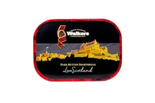 Walker's Shortbread Edinburgh Castle Keepsake Tin, Pure Butter Scottish Shortbread - 130g