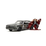 JADA TOYS, CHEVROLET Chevelle SS 1970 with Thor figurine MARVEL, 1/32, JAD34476