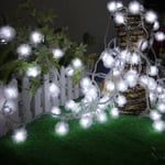 Maskros Thorn Ball Velvet Light String Ball, jul White 1.5 meters 10 lights