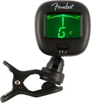 Fender FT-1 Pro Clip-On Tuner, For Electric, Acoustic & Bass Guitars & Ukuleles,