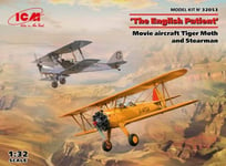 ICM 1/32 32053 The English Patient Movie aircraft Tiger Moth and Stearman