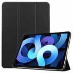 Etui coque Smartcover noir pour nouvel Apple iPad Air 11 2024 M2, Apple iPad AIR 4 10,9 pouces 2020 / iPad AIR 5 M1 2022 - Housse Pochette noire de protection New iPad Air 10.9 4eme et 5eme generation - XEPTIO case