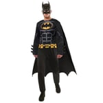 Rubies Official DC Batman Adult Costume, Adult Superhero Fancy Dress, Size Large