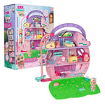 CRY BABIES MAGIC TEARS Mega House DREAMY - Collectible La super maison de Dreamy avec +25 accessoires, une mini poupée exclusive Dreamy- Jouet Cadeau pour Garçons et Filles +3 ans