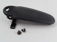 Vhbw Clip À Ceinture Compatible Avec Kenwood Tk-3360e, Tk-3360appareil Radio - Avec Vis De Fixation, Plastique, Noir