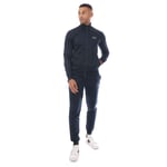 EA7 Mens Emporio Armani Full-Zip Tracksuit in Navy - Size Medium