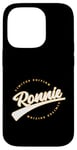 Coque pour iPhone 14 Pro Funny Personalized First Name Design for Ronnie