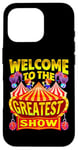 iPhone 16 Pro Circus Gifts For Party Ringmaster Carnival Strongman Tamer Case