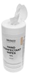 DELTACO Hand disinfectant wet wipes, 100 pc